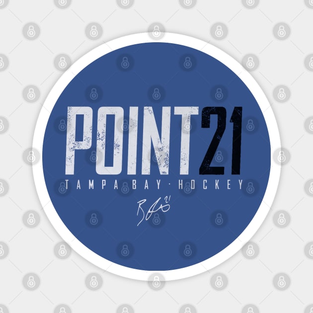 Brayden Point Tampa Bay Elite Magnet by TodosRigatSot